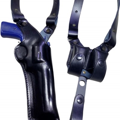 Şarjörlüklü Dik Koltuk Altı Tabanca Kılıfı