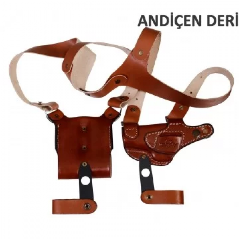 Şarjörlüklü Yan Koltuk Altı Tabanca Kılıfı