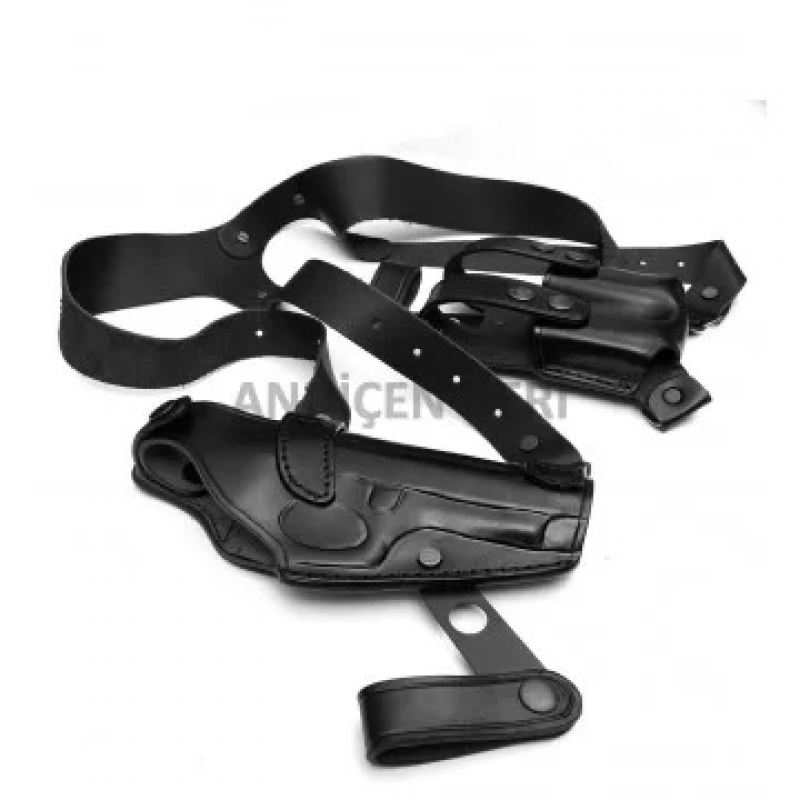 Şarjörlüklü Yan Koltuk Altı Tabanca Kılıfı