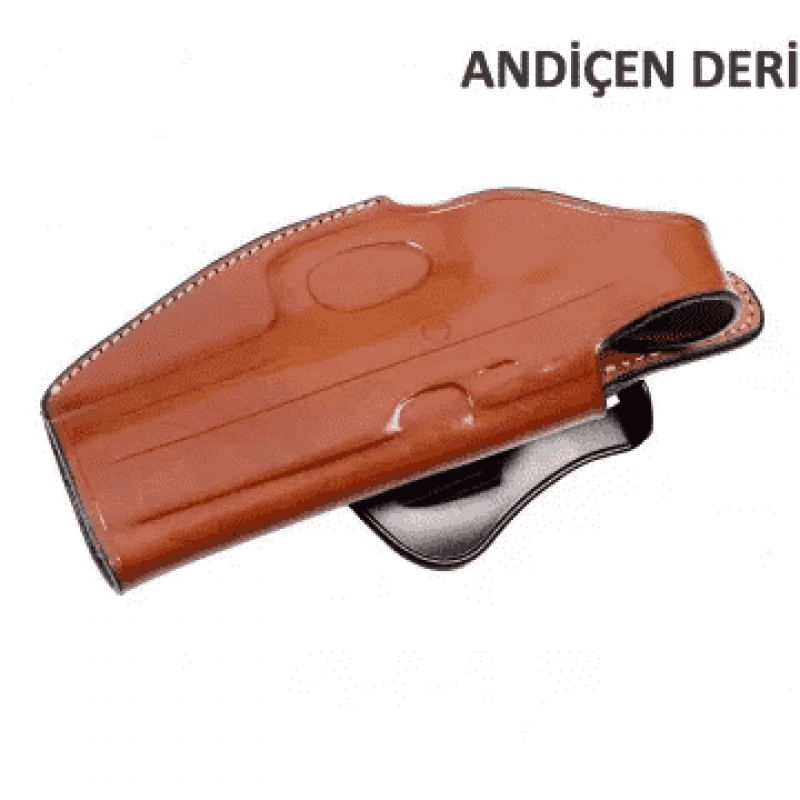 Ortapedik Bel Deri Tabanca Kılıfı