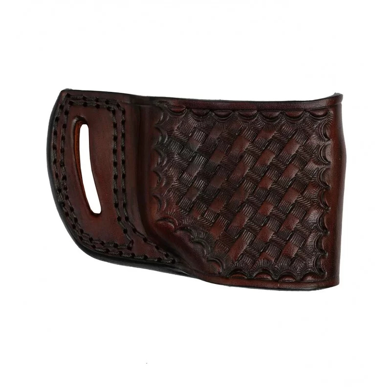 Mini Dış Bel Tabanca Kılıfı - SEPET DESENLİ -