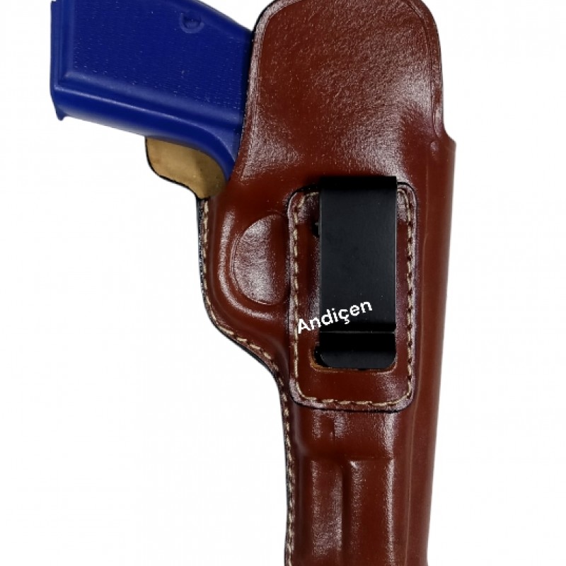 İnce Deri İçlik Tabanca Kılıfı