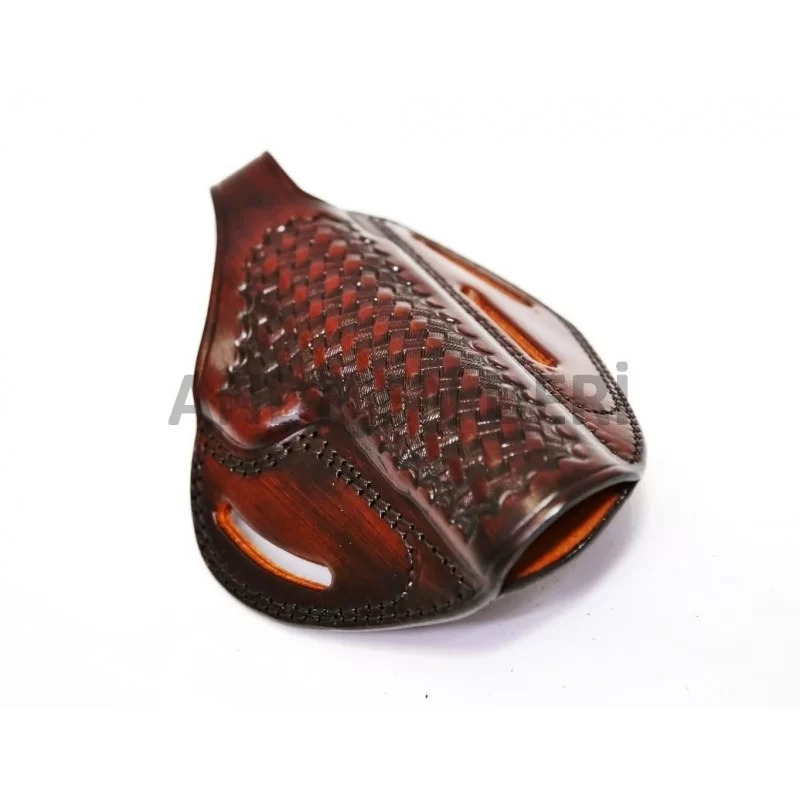 3 Kemer Girişli Sepet Desenli Deri Kelebek Kılıf 